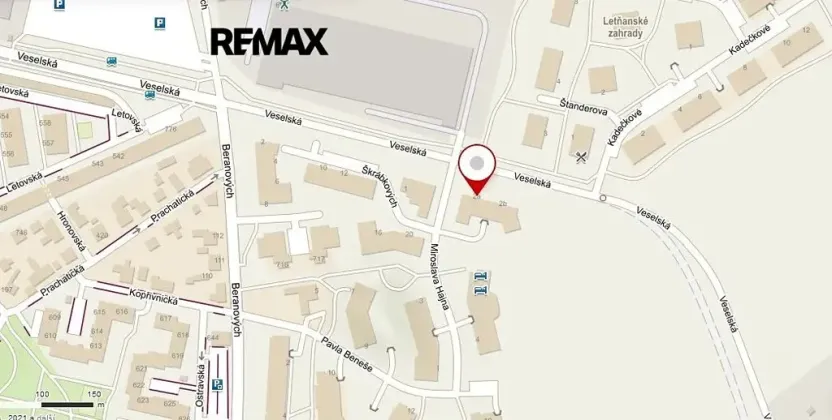 Pronájem bytu 1+kk, Praha - Letňany, Miroslava Hajna, 43 m2