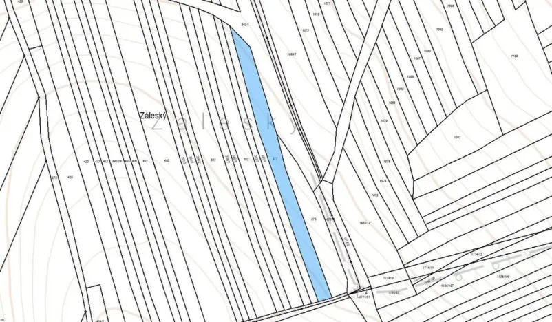 Prodej pole, Ostrovánky, 1633 m2