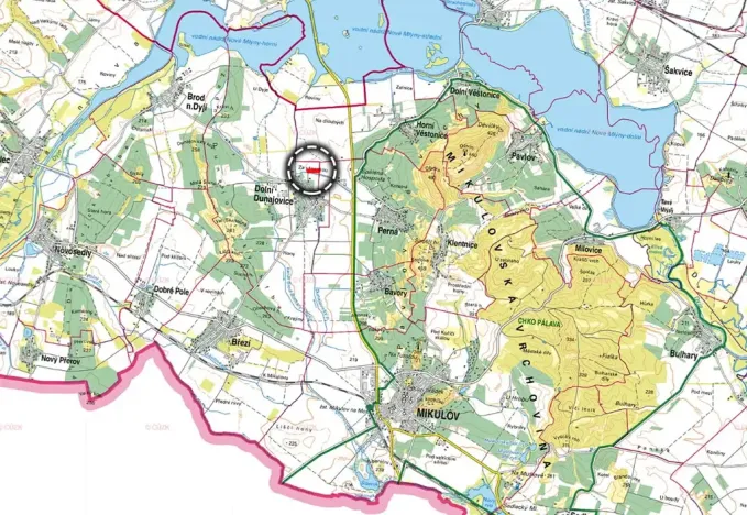 Prodej pole, Dolní Dunajovice, 9787 m2