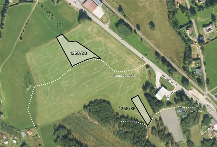 Prodej komerčního pozemku, Borová, 4941 m2