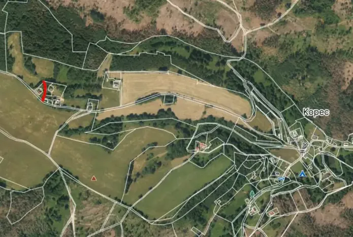 Prodej pozemku, Staré Křečany, 257 m2