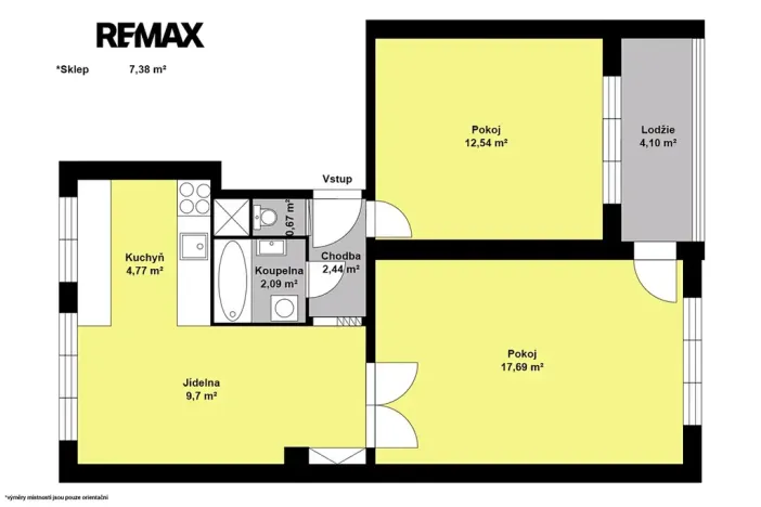 Prodej bytu 2+1, Čáslav, Žitenická, 57 m2