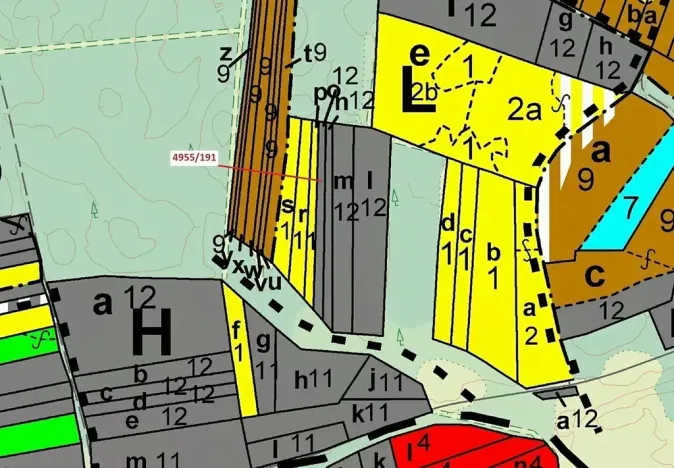 Dražba lesa, Vracov, 1174 m2