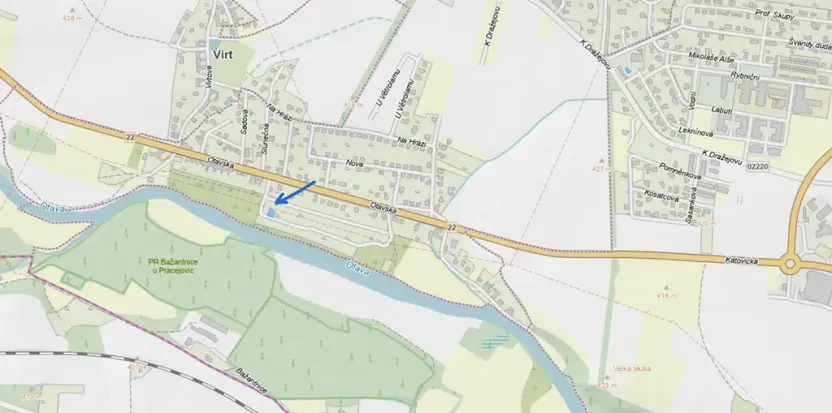 Prodej chaty, Strakonice, 16 m2