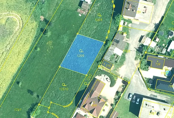 Prodej pozemku pro bydlení, Strakonice, 570 m2