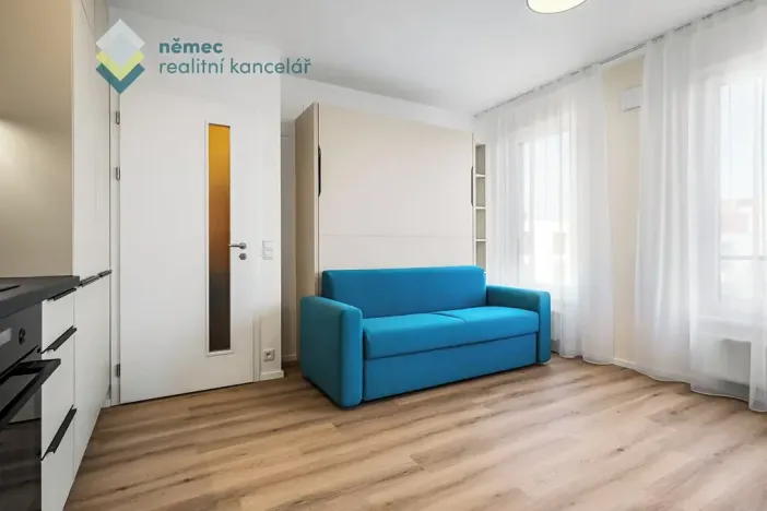 Pronájem bytu 1+kk, Praha - Kamýk, Hodkovická, 30 m2