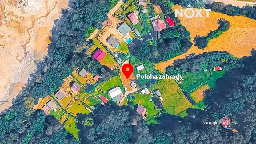 Prodej zahrady, Ševětín, 398 m2