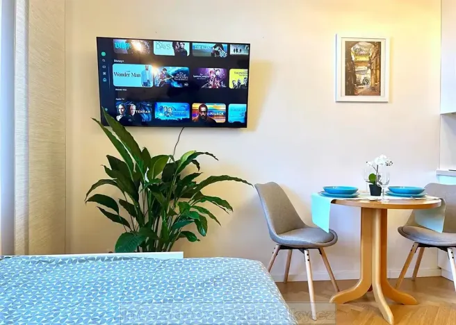 Pronájem bytu 1+kk, Praha - Nusle, náměstí Bratří Synků, 23 m2