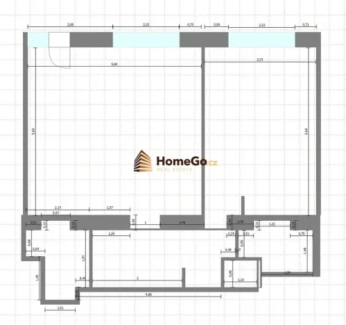 Prodej bytu 2+1, Praha - Vršovice, Ukrajinská, 75 m2