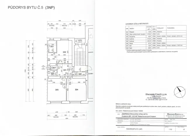 Prodej bytu 3+kk, Třebechovice pod Orebem, Hradecká, 82 m2