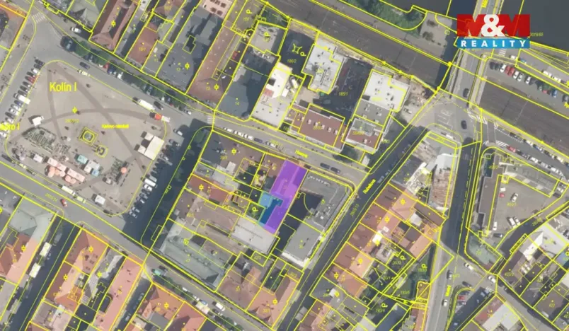 Pronájem bytu 2+kk, Kolín - Kolín I, Husova, 35 m2