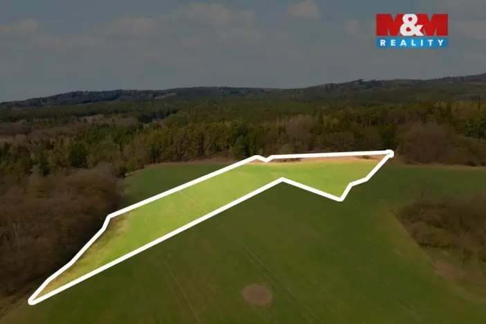 Prodej pole, Buková u Příbramě, 21867 m2