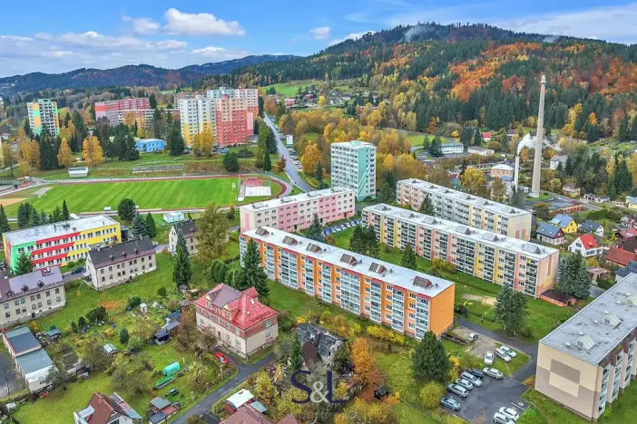 Prodej bytu 2+1, Tanvald, Okružní, 48 m2