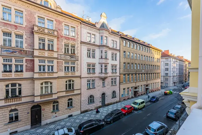 Pronájem bytu 1+kk, Praha - Holešovice, Šimáčkova, 26 m2