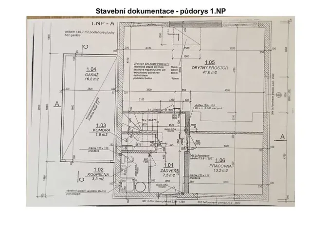 Prodej rodinného domu, Praha - Řeporyje, 166 m2