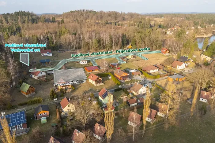 Prodej zahrady, Blažejov, 715 m2