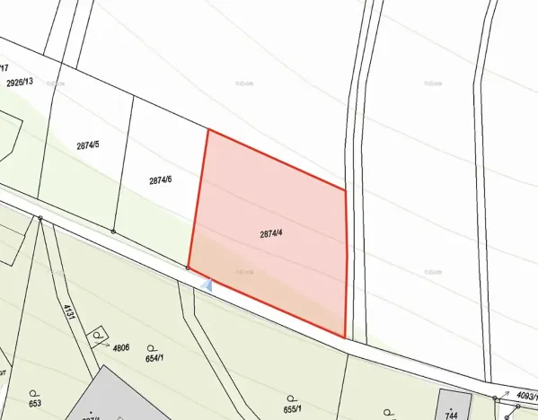 Prodej pozemku pro bydlení, Sloupnice, 1501 m2