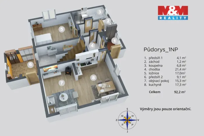 Prodej rodinného domu, Ústí nad Labem - Brná, Zlatá stezka, 252 m2