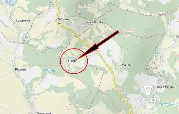 Prodej lesa, Zákupy, 2982 m2