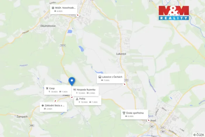 Prodej pozemku pro bydlení, Písečná, 2655 m2