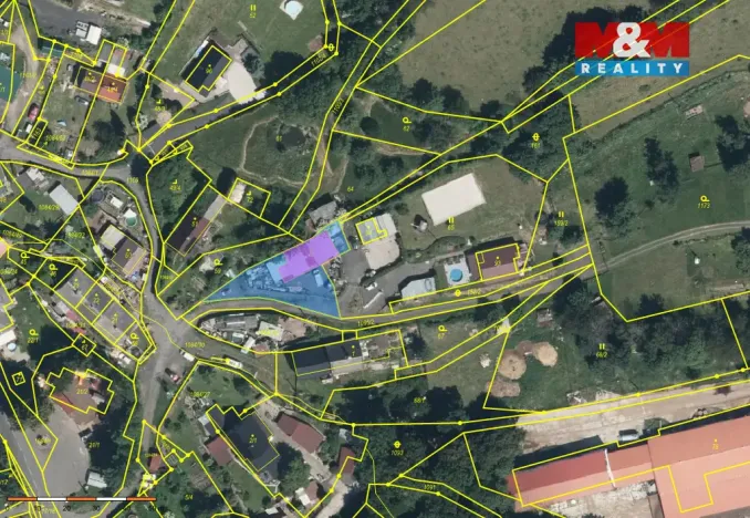 Prodej pozemku pro bydlení, Domašín - Petlery, 605 m2