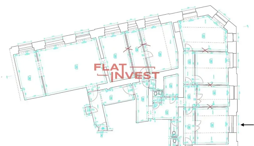 Pronájem obchodního prostoru, Praha - Vršovice, Vršovická, 233 m2