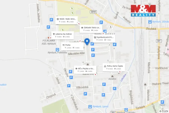 Prodej bytu 3+1, Nymburk, Jurije Gagarina, 59 m2