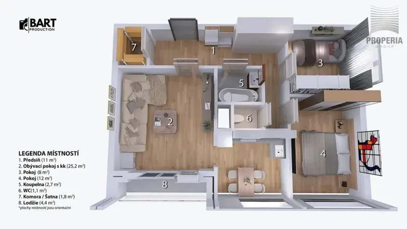 Prodej bytu 3+1, Havířov, Marie Pujmanové, 65 m2