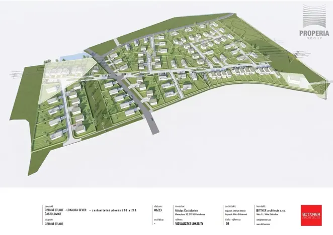 Prodej pozemku pro bydlení, Častolovice, 1053 m2