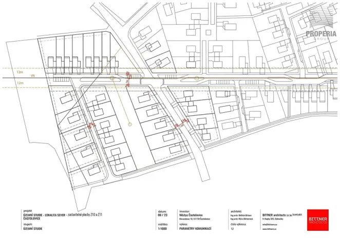 Prodej pozemku pro bydlení, Častolovice, 1053 m2