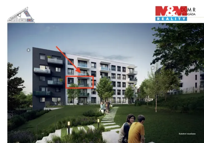 Prodej bytu 2+1, Praha - Hlubočepy, Gollové, 59 m2