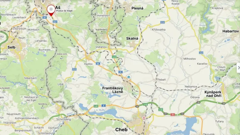 Prodej pozemku, Aš, 2675 m2