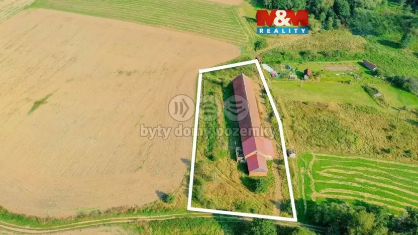 Prodej zemědělského objektu, Šebířov - Záříčí u Mladé Vožice, 916 m2