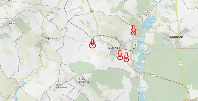 Prodej podílu pole, Mutěnice, 2516 m2