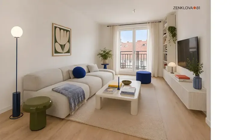 Prodej bytu 2+1, Praha - Libeň, Zenklova, 81 m2