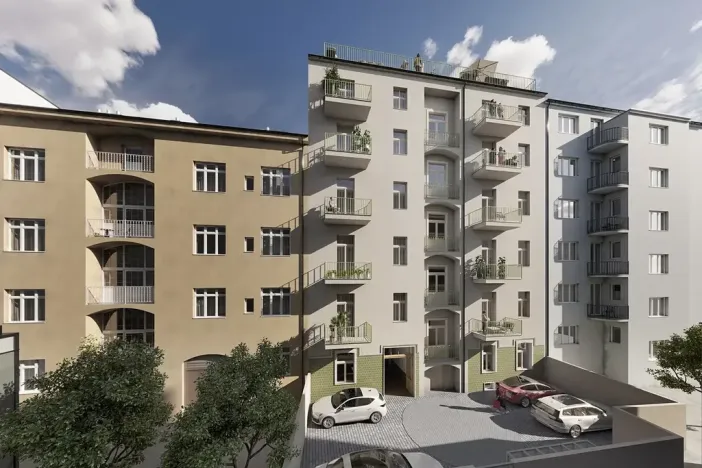 Prodej bytu 2+kk, Praha - Karlín, Křižíkova, 38 m2