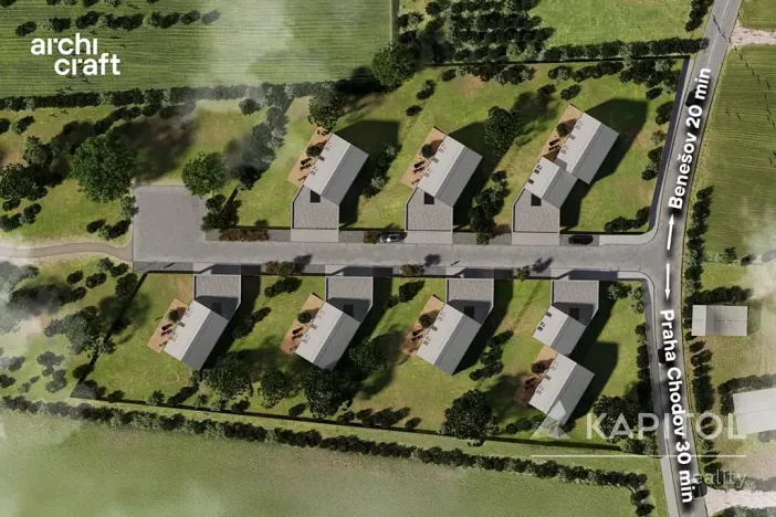 Prodej pozemku pro bydlení, Krhanice, 870 m2