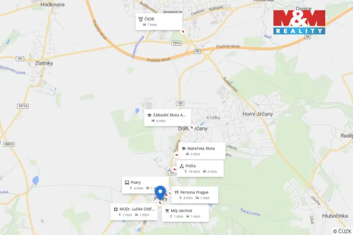 Prodej chaty, Psáry, 51 m2