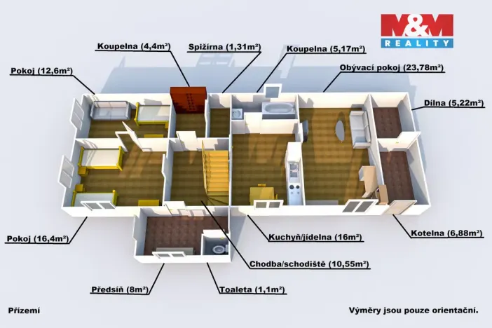 Prodej rodinného domu, Kozojedy, 127 m2