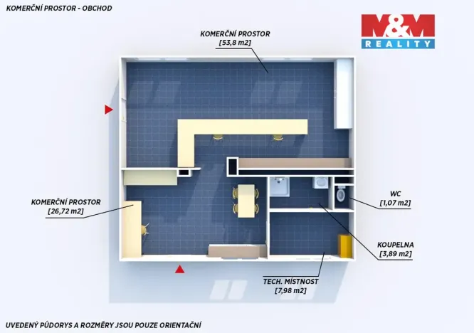 Pronájem obchodního prostoru, Králův Dvůr, Plzeňská, 367 m2