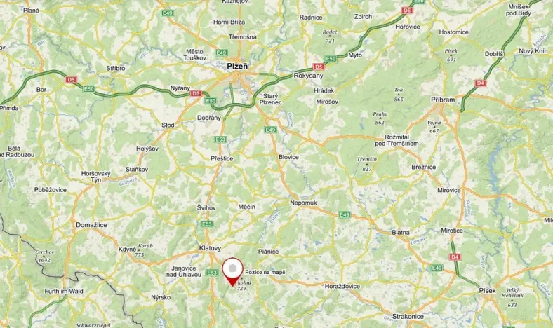 Prodej pole, Chlistov, 4212 m2