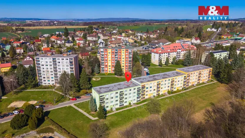 Pronájem bytu 1+1, Hrádek nad Nisou, Liberecká, 35 m2