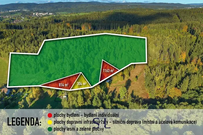 Prodej pozemku pro bydlení, Dlouhý Most, 36716 m2