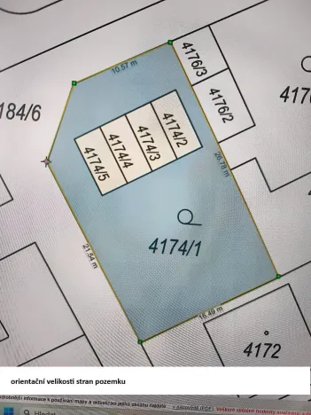 Prodej pozemku pro bydlení, Praha - Strašnice, Středová, 433 m2