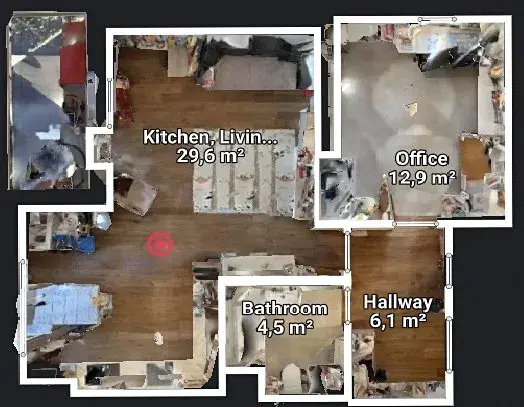 Pronájem bytu 2+kk, Praha - Modřany, K Vystrkovu, 68 m2