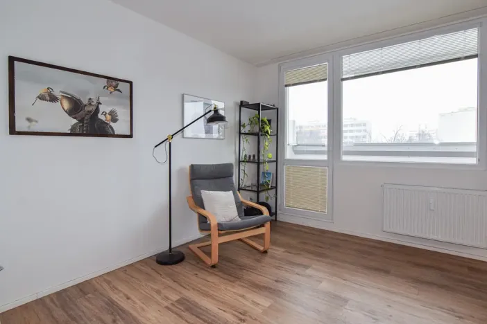 Pronájem bytu 1+kk, Praha - Střížkov, Bínova, 37 m2