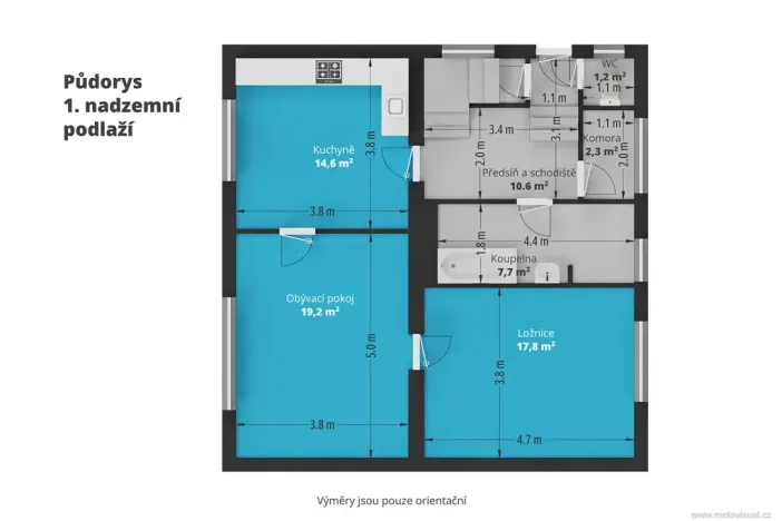 Prodej rodinného domu, Praha - Zbraslav, Nezvalova, 204 m2