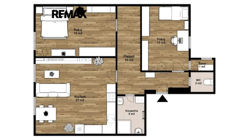 Pronájem bytu 3+kk, Plzeň, Koterovská, 81 m2
