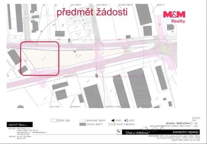 Prodej komerčního pozemku, Kuřim, 2019 m2