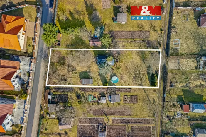 Prodej zahrady, Louny, 1053 m2